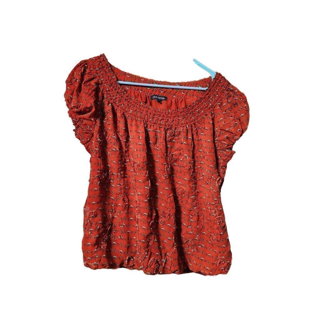 Max edition L red blouse